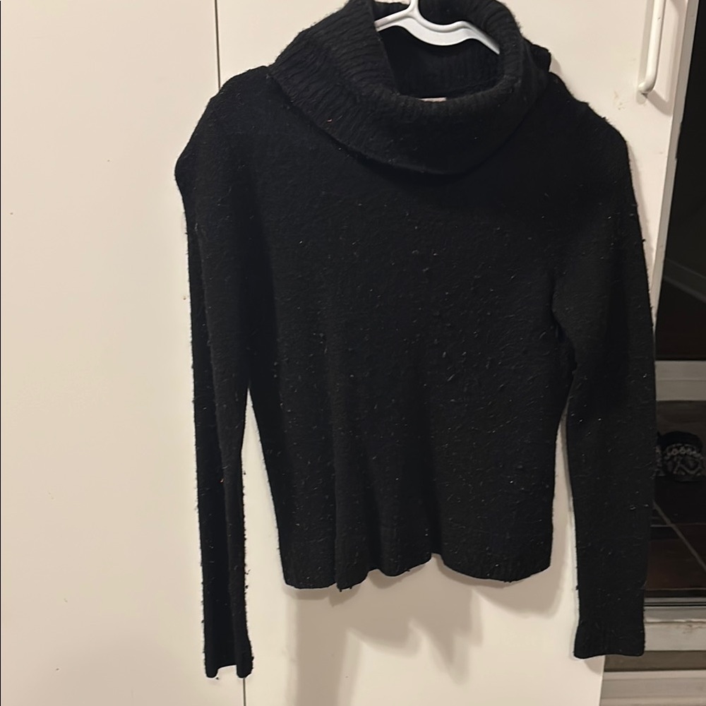 J Crew black turtleneck size smalll black